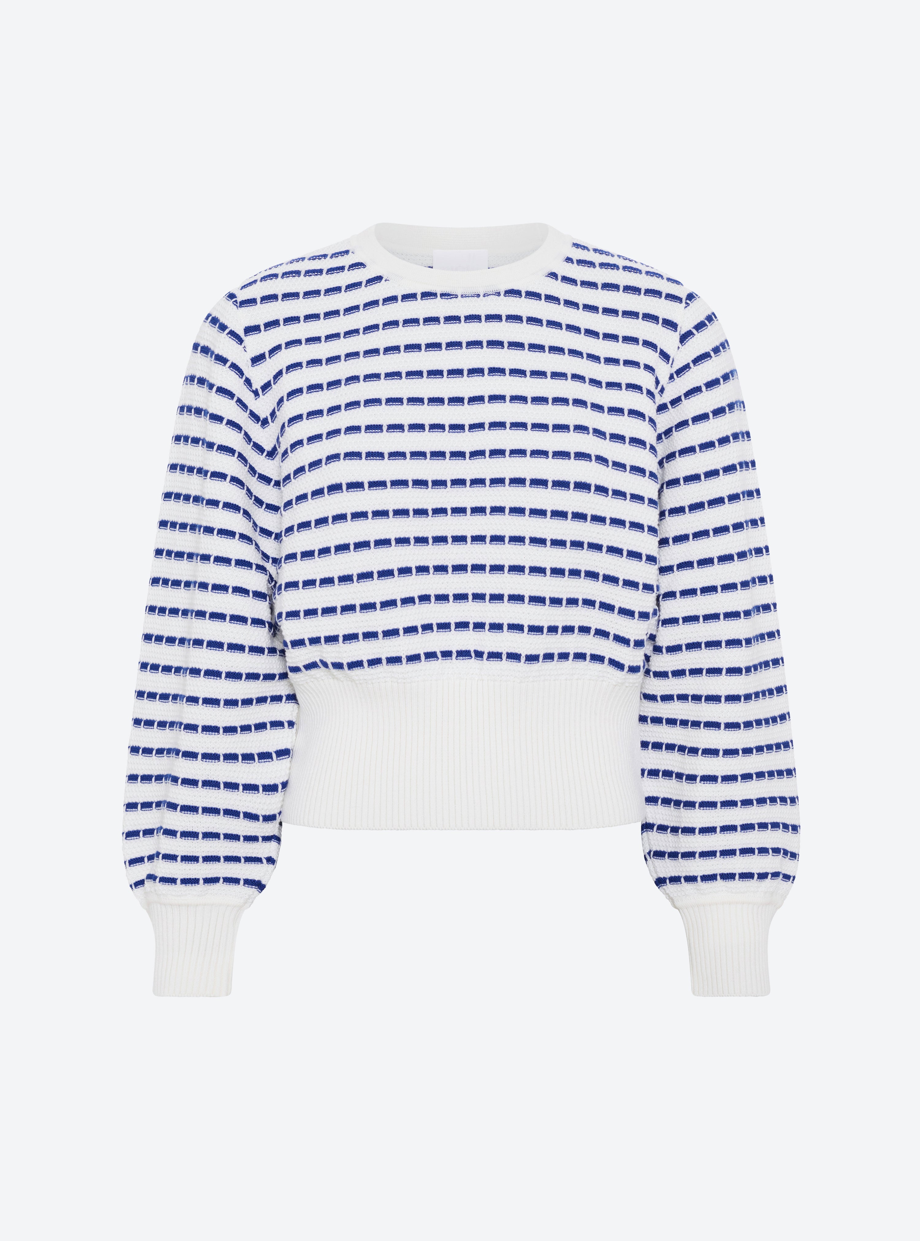Pull manches blousantes milk-bleu faience - Molli_packshot