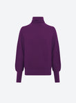 Stand-up collar sweater