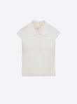top maille petit col point de riz