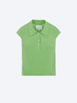 top maille petit col point de riz