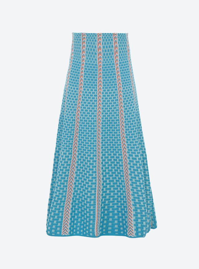 jupe en maille panier tressé - Image principale
