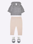 Baby studded mini leggings