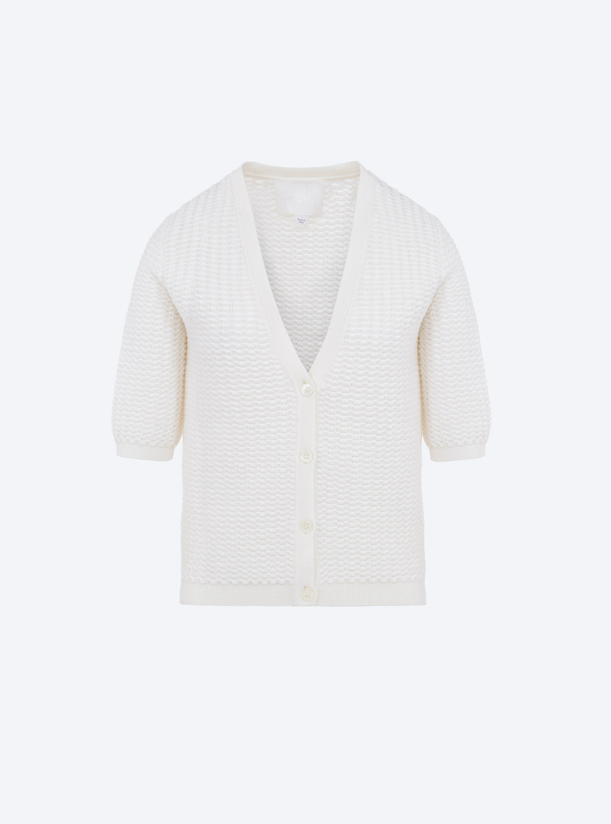 Cardigan V en maille smockée - Molli