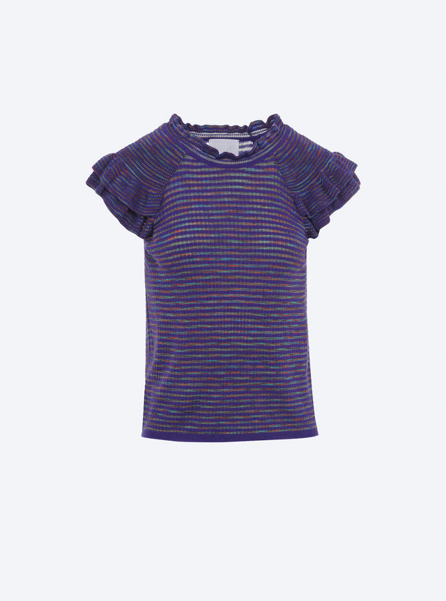 top en maille papier marbré - Image principale