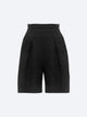 bermudas in waffled knit