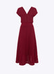 dress in wicker knit