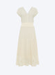 dress in wicker knit