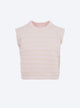 Basketweave knit top