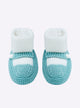 Baby twin-tone slippers with strap
