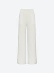 pantalon taille haute maille
