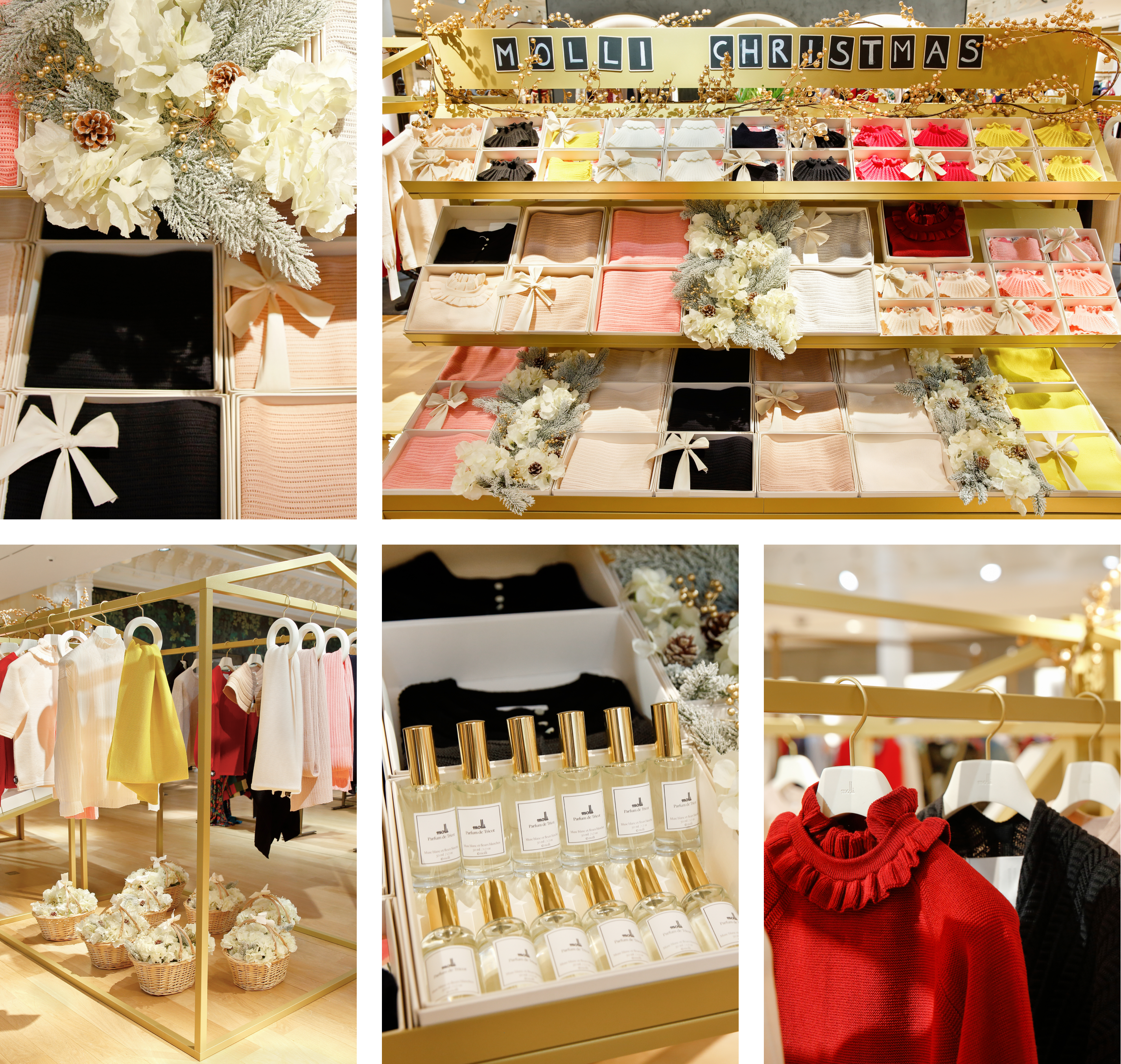 pop up molli pour noël au bon marché rive gauche paris