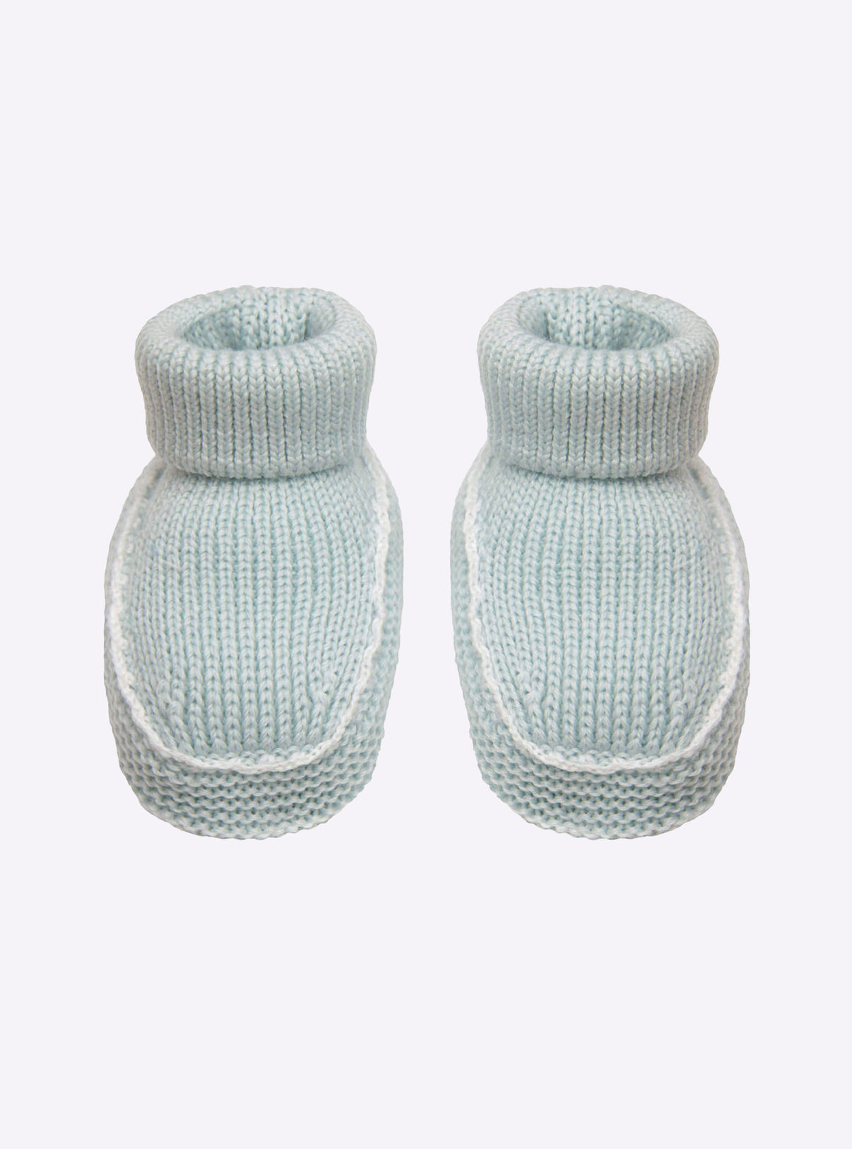 Chaussons à finitions crochet - Vêtement en maille de luxe Molli
