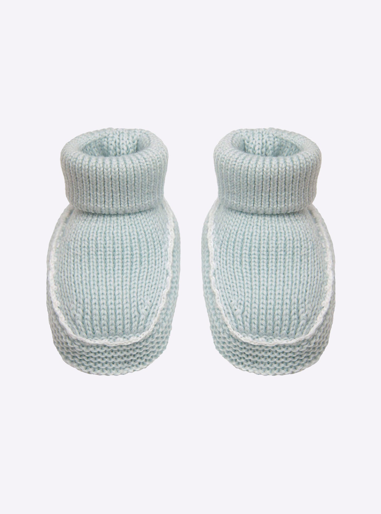 Chaussons à finitions crochet - Vêtement en maille de luxe Molli
