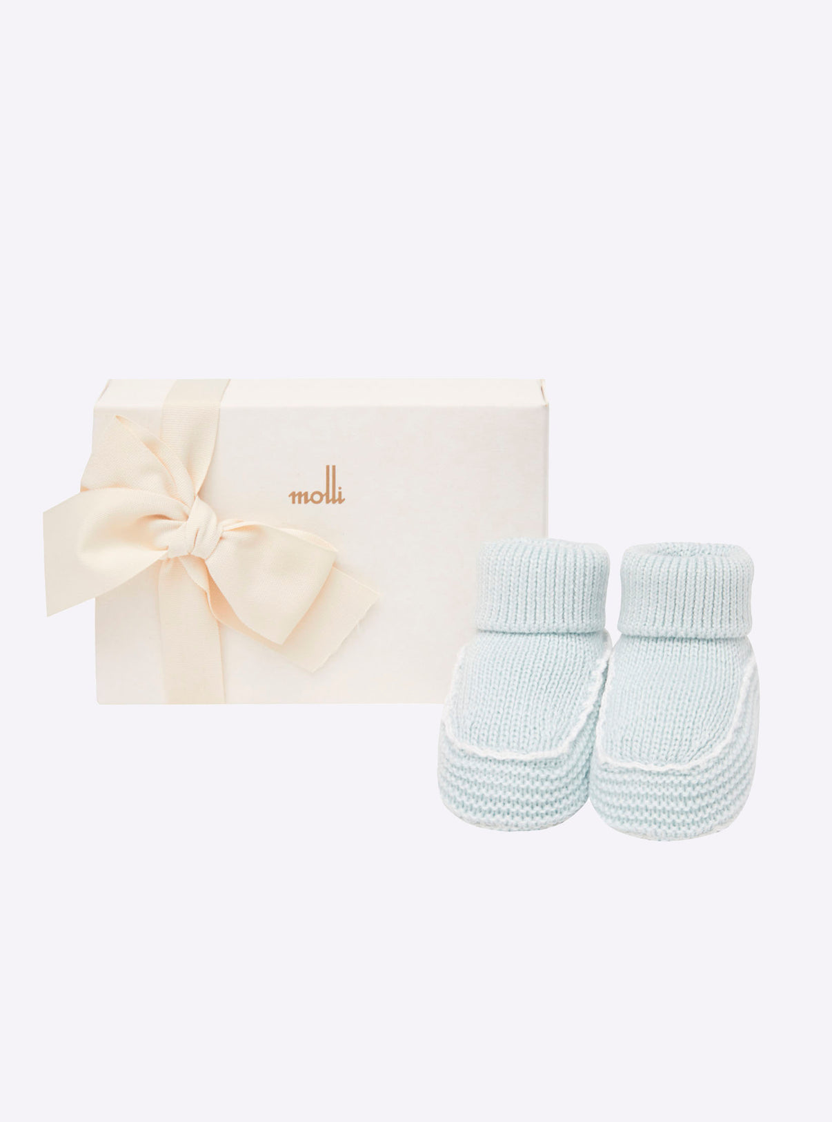 Chaussons à finitions crochet - Vêtement en maille de luxe Molli