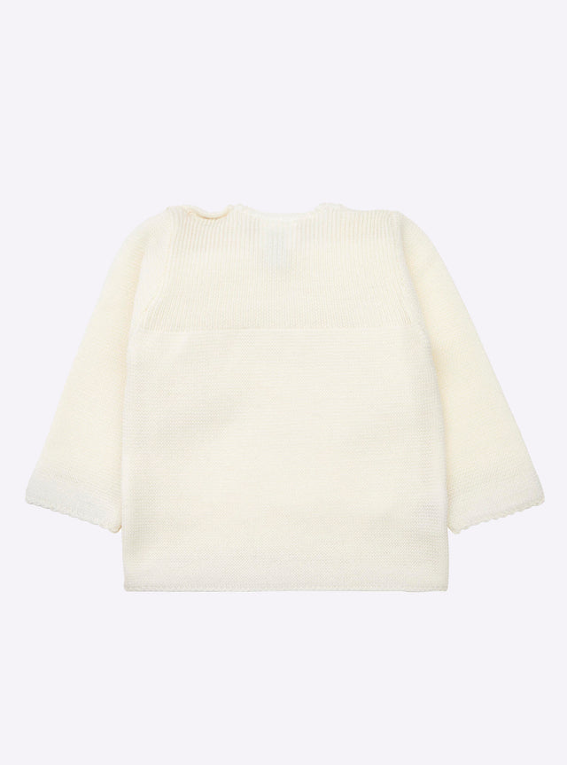 brassière bébé à côtes et picots - Image principale