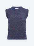 top in a mini origami knit