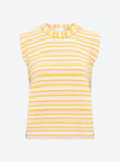 top in a mini origami knit