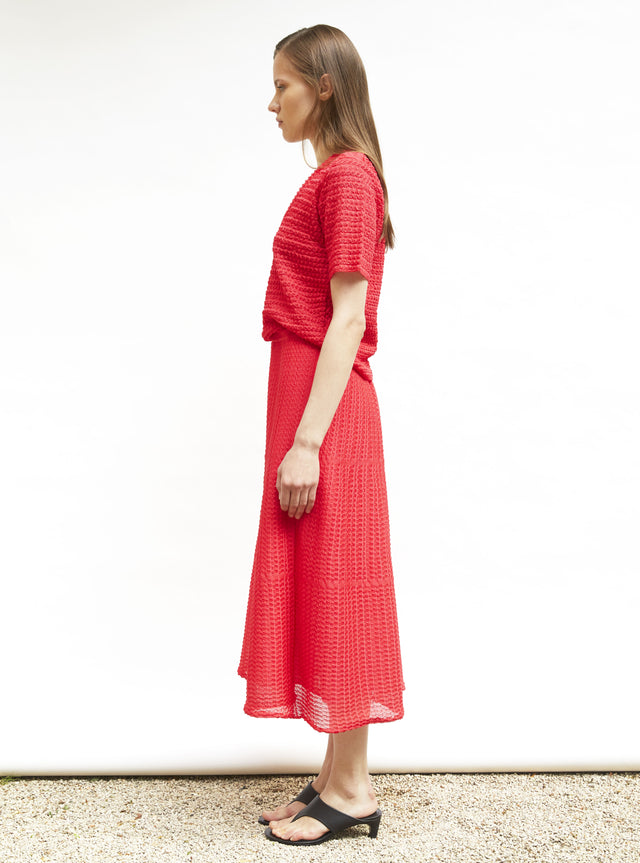 lightweight organza knit skirt - Image principale