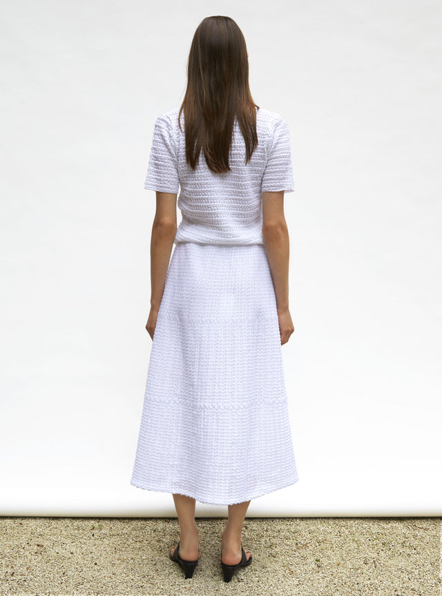 lightweight organza knit skirt - Image principale