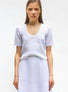 Top maille organza Milk - Molli