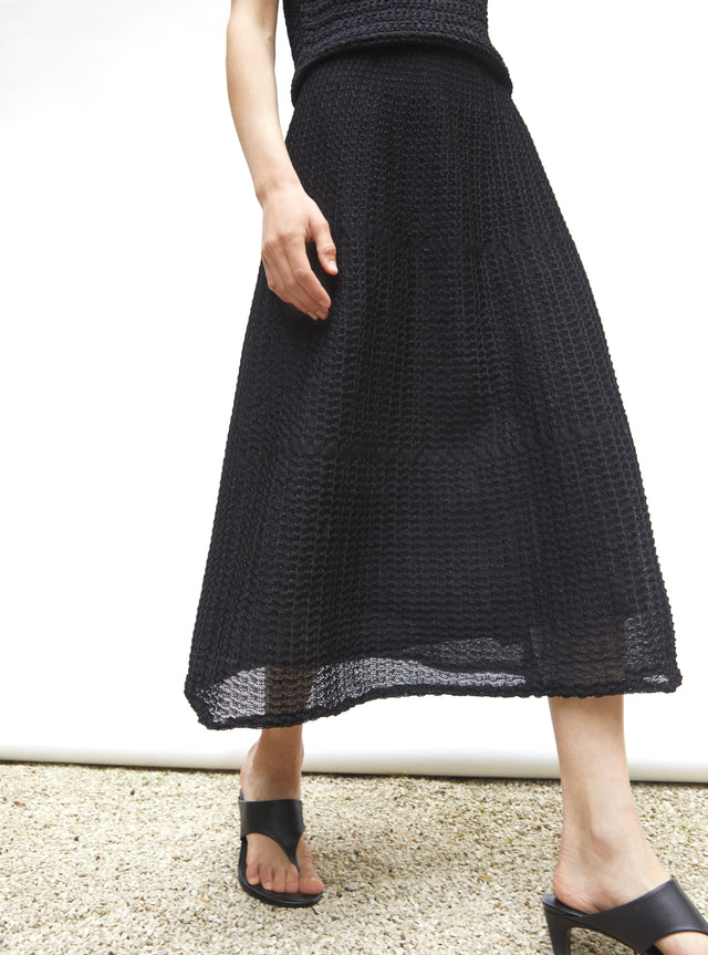 jupe légère maille organza - Image principale