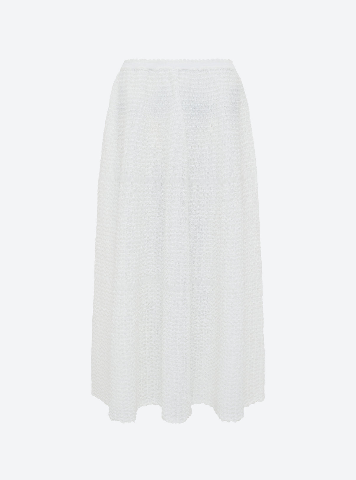 Jupe légère maille organza Milk - Molli