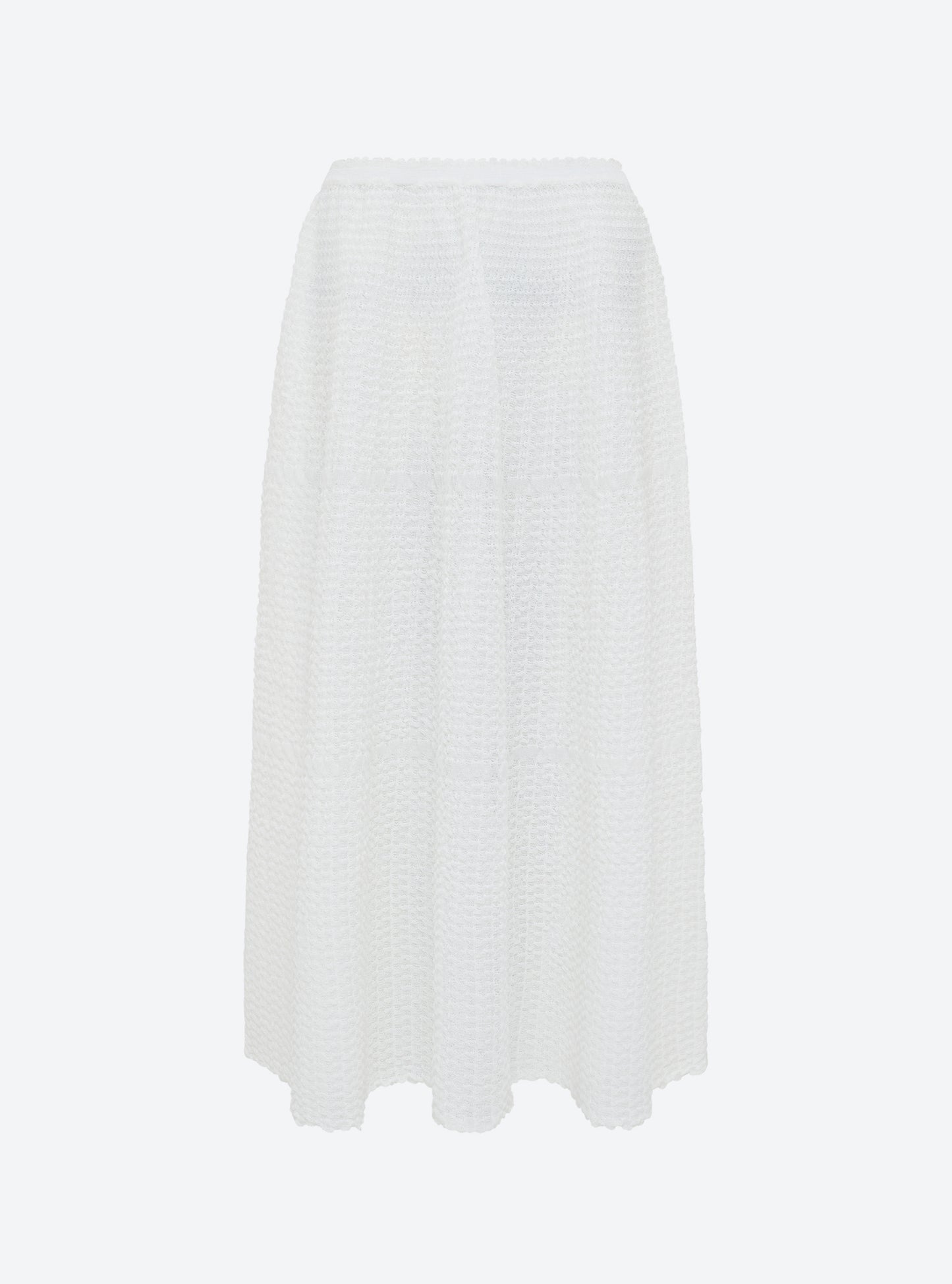 Jupe légère maille organza Milk - Molli