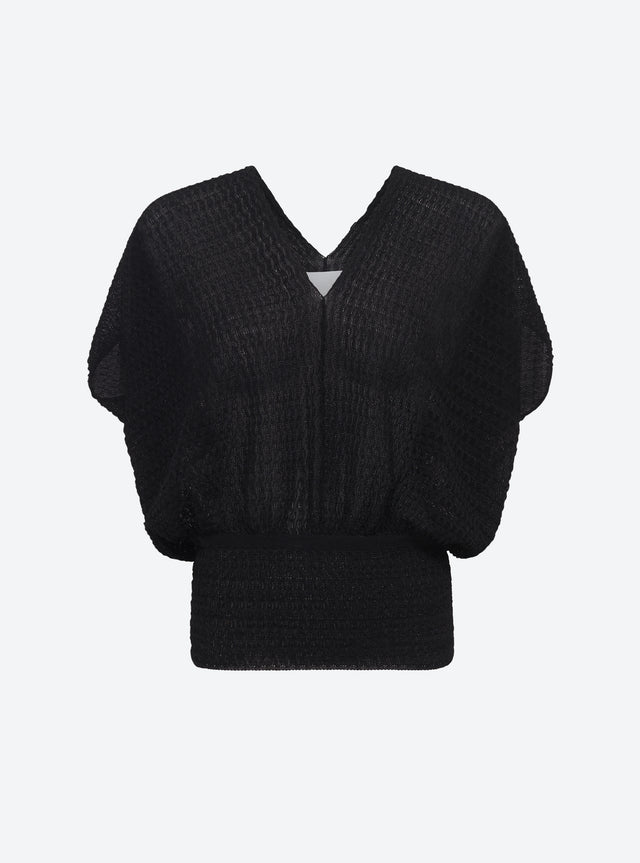 couture top in an organza knit - Image principale