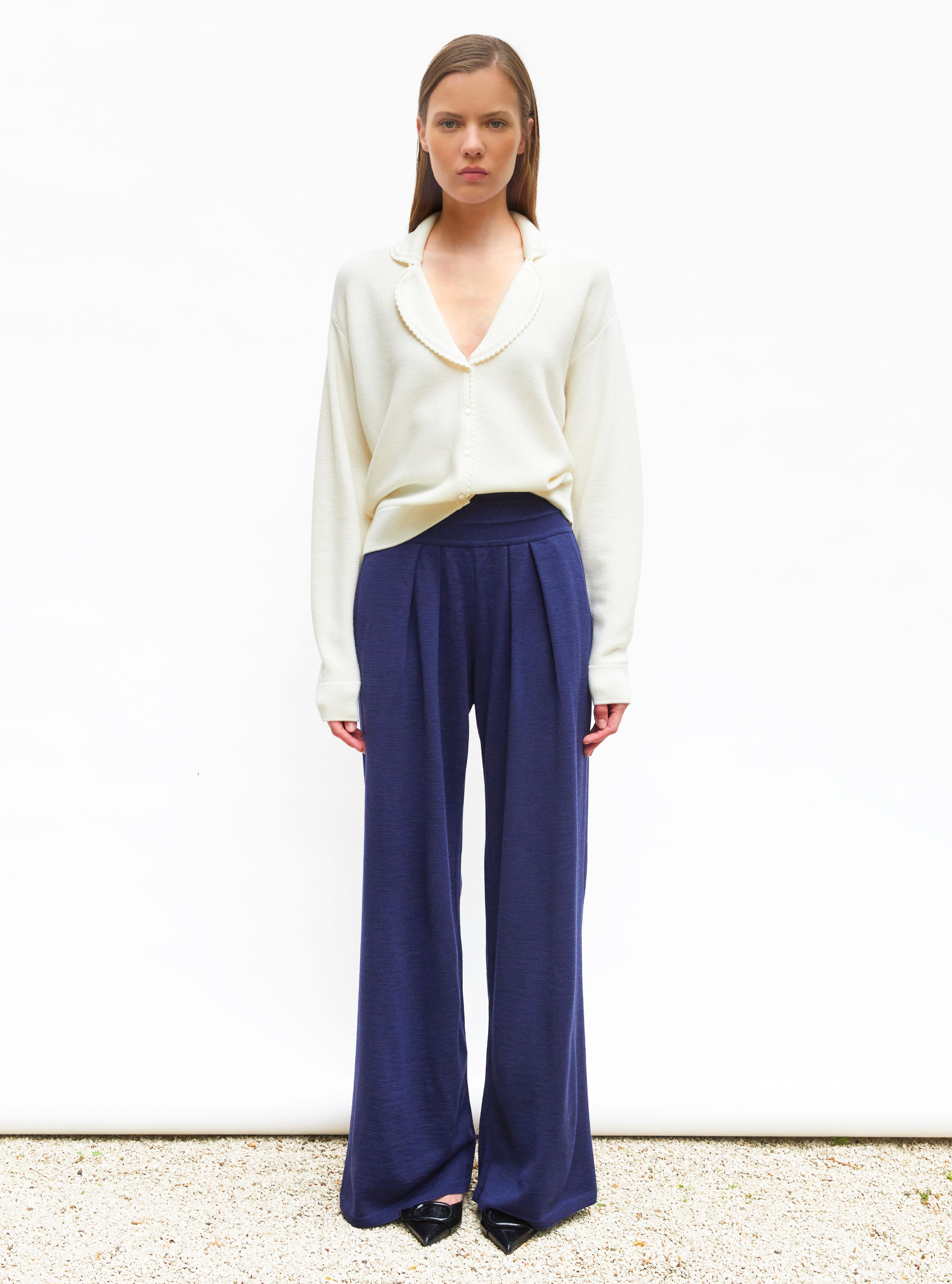 Pantalon fluide en maille - Molli