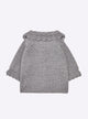 Baby top with lace collar