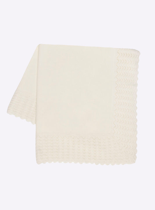baby laced blanket