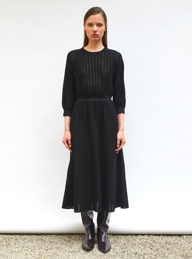 robe légère maille pointelle - Image principale