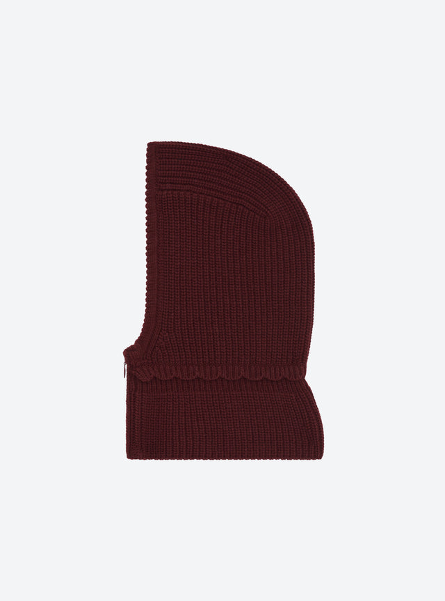 Zippered rib-knit balaclava - Image principale