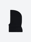 Zippered rib-knit balaclava