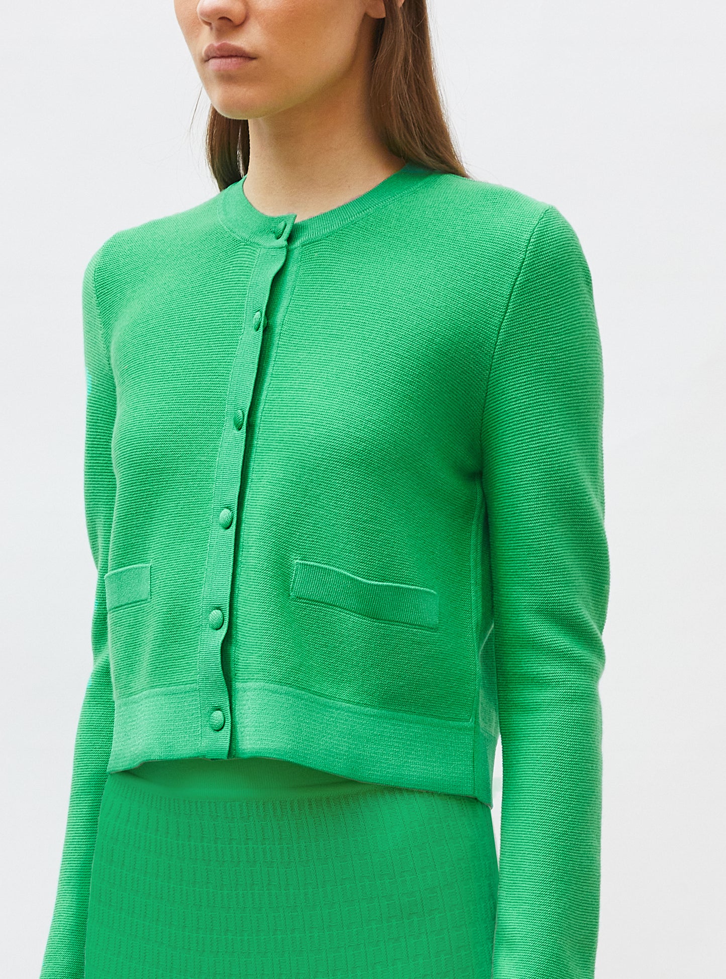 Cardigan maille point mousse Golf - Molli