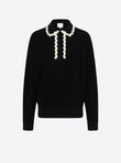 chemise maille col croquet