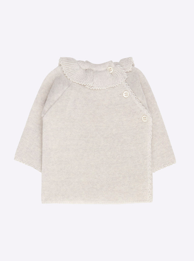brassière bébé à col volanté - Image principale
