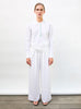 Pantalon fluide maille milk - Molli_face