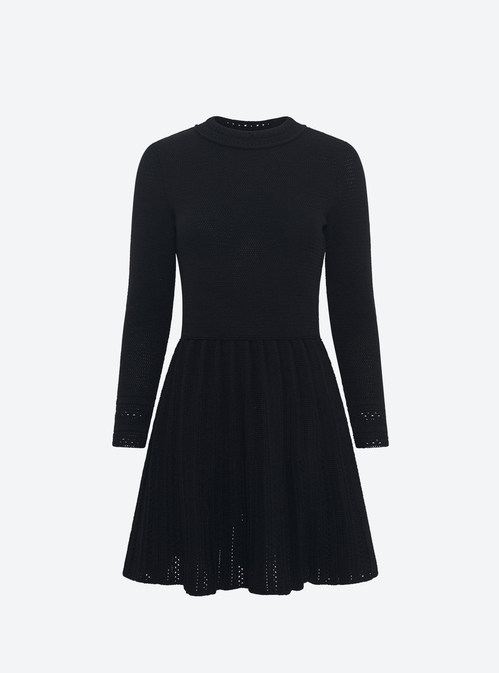 Robe en maille guipure stretch - Vêtement en maille de luxe Molli