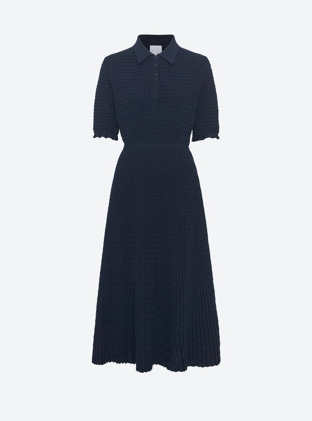 robe longue maille origami - Image principale