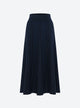 Long jewel-knit skirt