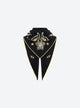Grand bandana brodé maille