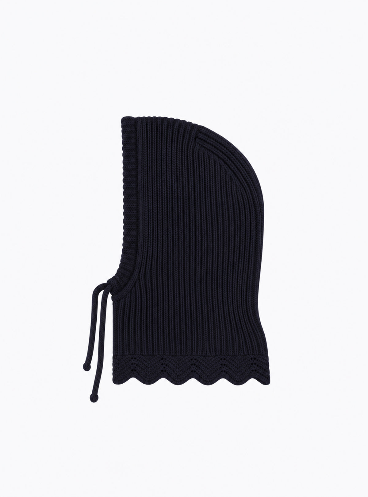Cagoule en maille perlée -nuit - Molli_packshot