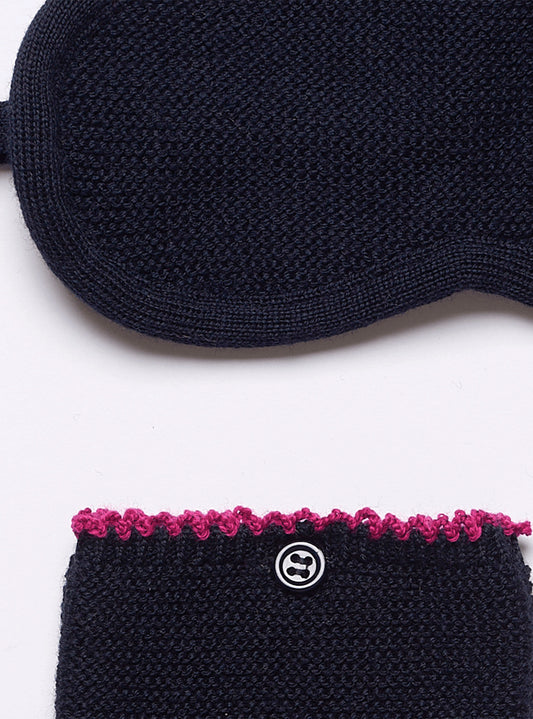 molli sleep mask in knit