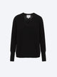 Fine oversized top with v-neckline