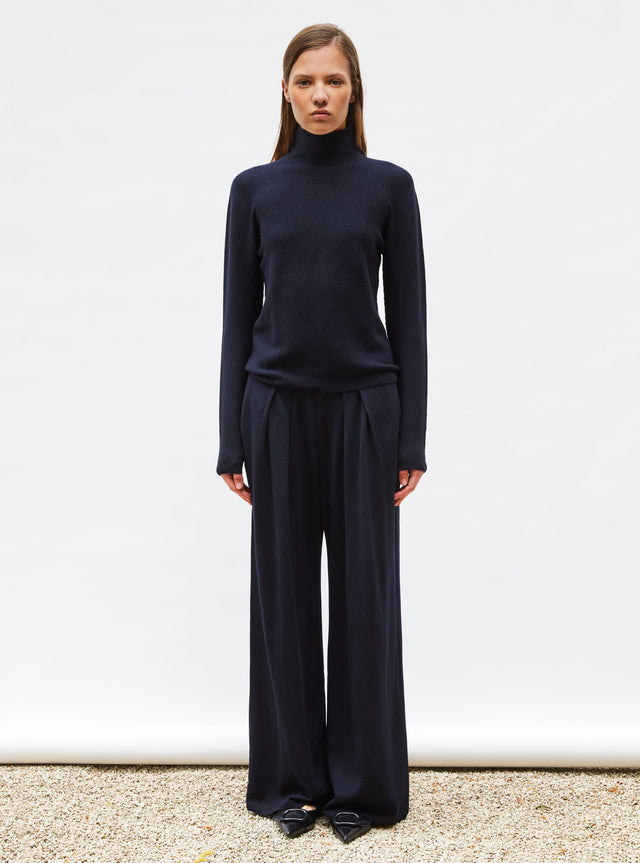 pantalon fluide maille fine jersey - Image principale