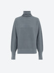 pull fin col montant
