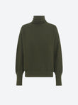 pull fin col montant