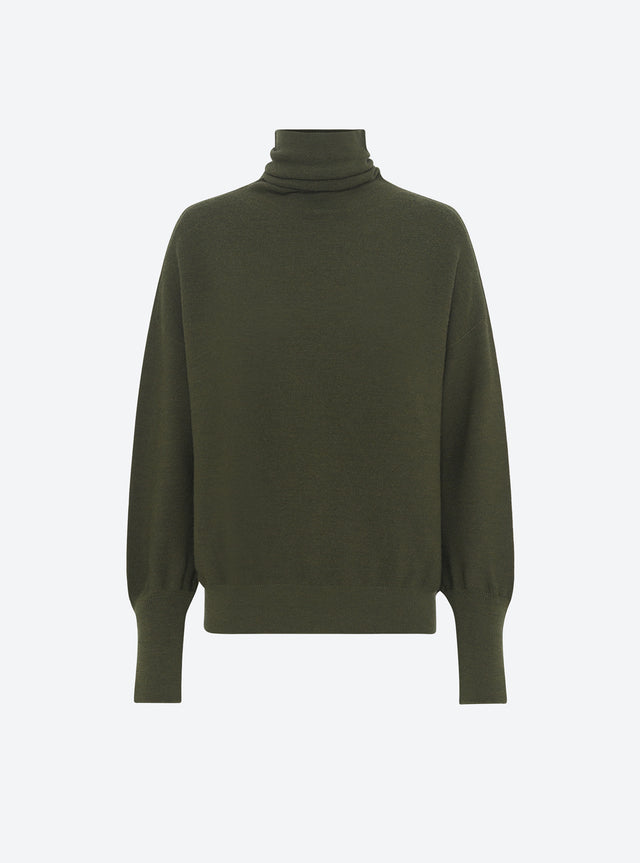 stand-up collar sweater - Image principale