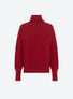 Top fin maille point mousse col montant - Molli